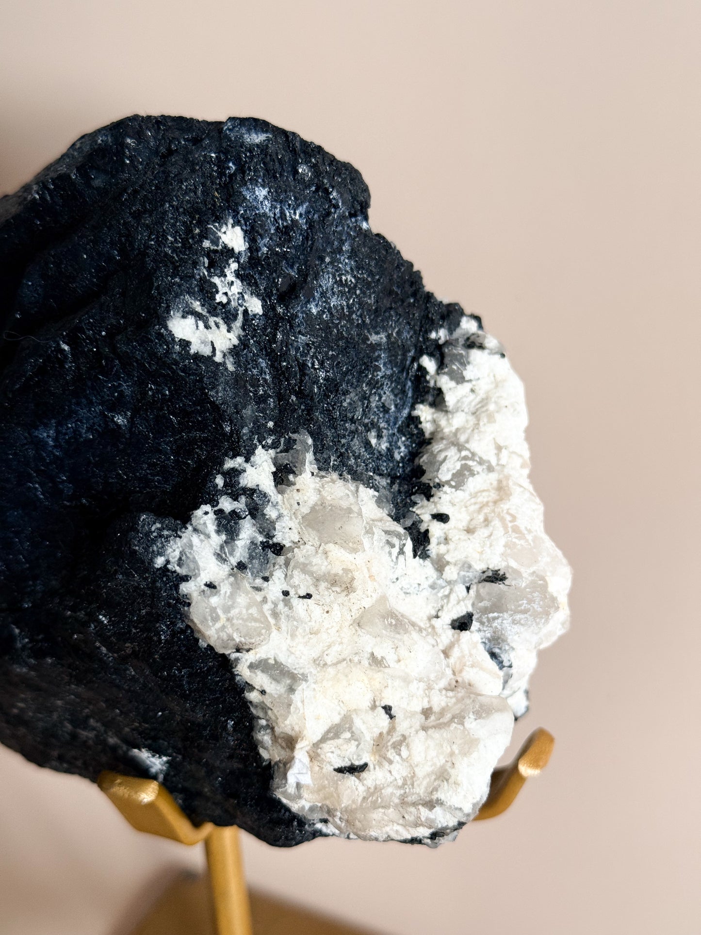 Tourmaline Specimen & Custom Stand